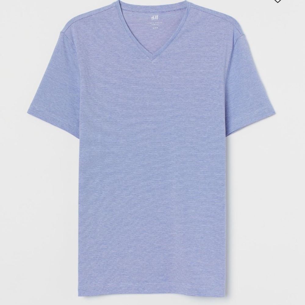 H&M Men’s slim fit v neck tee